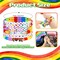 36 Pcs Rainbow Pride Bracelets for Women Men Lgbt Bracelets Bulk Gay Love Heart Accessories Lgbtq Support Rubber Wristbands for Pride Day Month Parades Party Favor Gifts